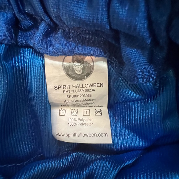 Spirit of Halloween Blue Tulle Skirt Size Small - Picture 2 of 4